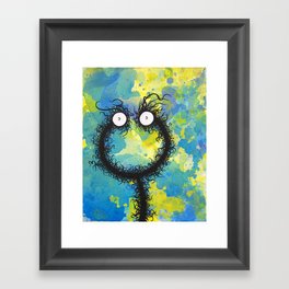 the creatures from the drain painting 30 Framed Art Print