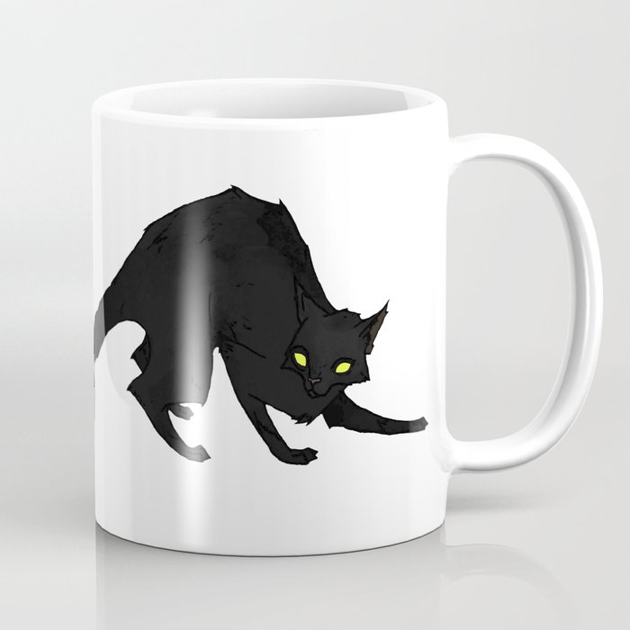The Black Cat Coffee Mug By Abigaillarson Society6
