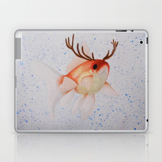 Pez ciervo  Laptop & iPad Skin