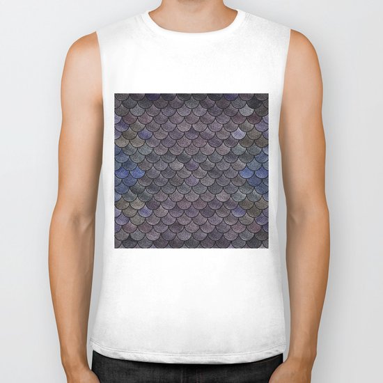 Lovely Pattern II(Glitter Version) Biker Tank