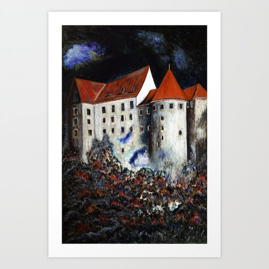 Loket Castle Art Print