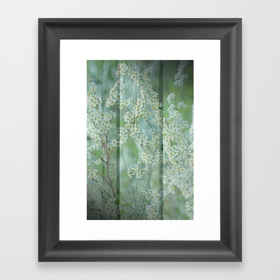 FLOWER Framed Art Print
