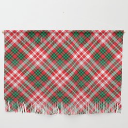 Abstract Farmhouse Style Gingham Check  Wall Hanging