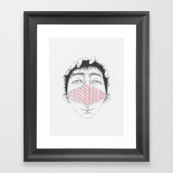 Misfit Circuit 1 Framed Art Print