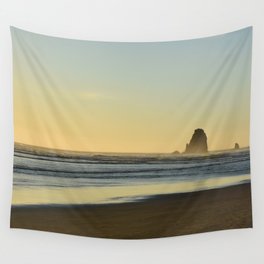Cannon Beach Sunset Wall Tapestry