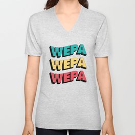 Wepa Wepa Wepa V Neck T Shirt