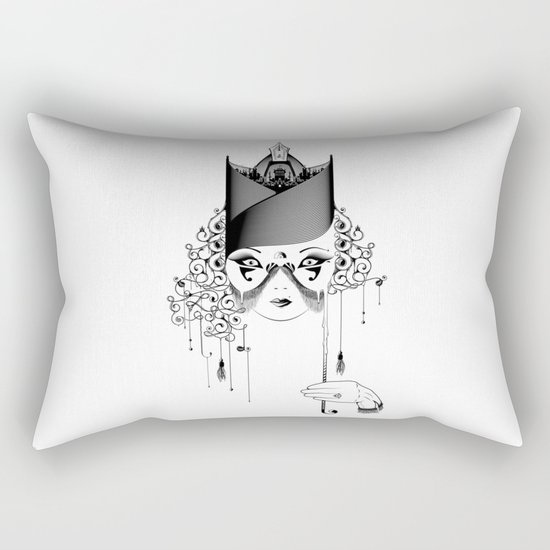 Maskjesty Rectangular Pillow