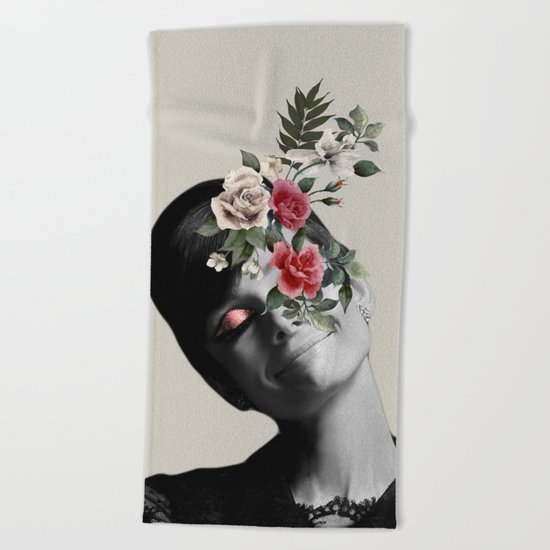 AUDREY HEPBURN 5 Beach Towel