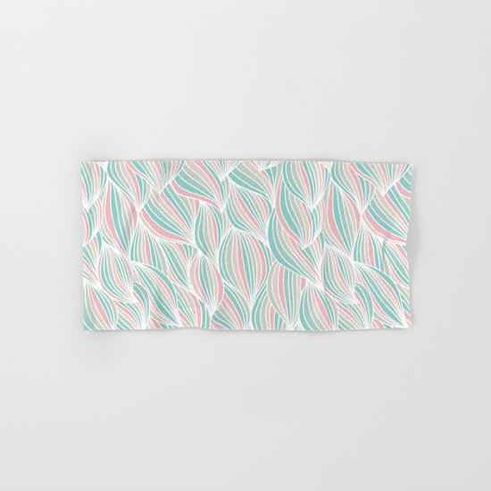 Cool Colorful Ocean Waves Hand & Bath Towel