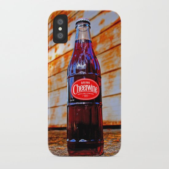 Refreshing Cheerwine iPhone Case