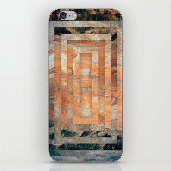 Cave abstraction iPhone & iPod Skin