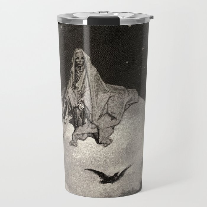 The Death, 1883 by Gustave Dore Travel Mug