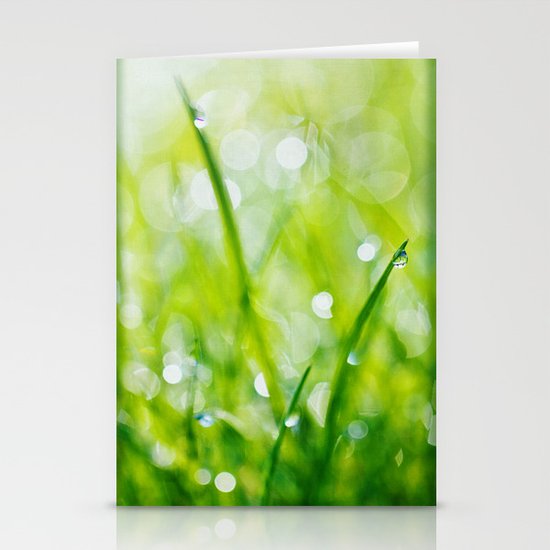 morning conversation Stationery Cards