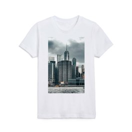 New York City Manhattan skyline Kids T Shirt