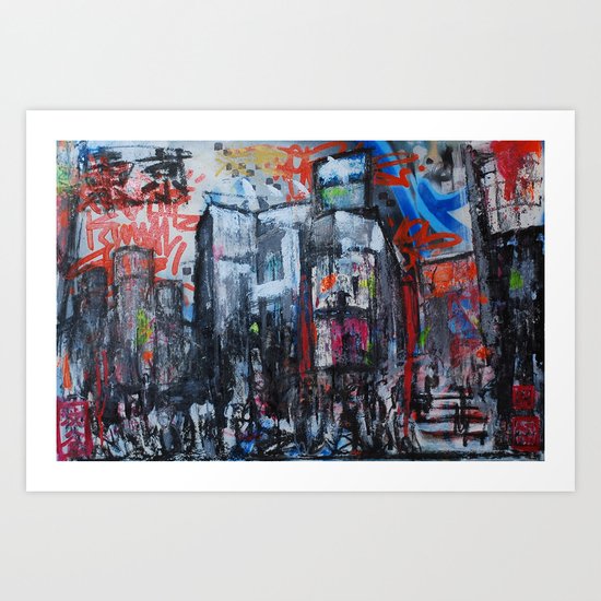 shibuya Art Print