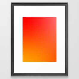 73  Rainbow Gradient Colour Palette 220506 Aura Ombre Valourine Digital Minimalist Art Framed Art Print | Abstract, Summergradient, Modern, Gradient, Sunsetgradient, Aura, Rainbowgradient, Aesthetic, Pastel, Graphicdesign 