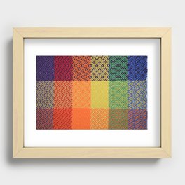 Pride of Twill Recessed Framed Print