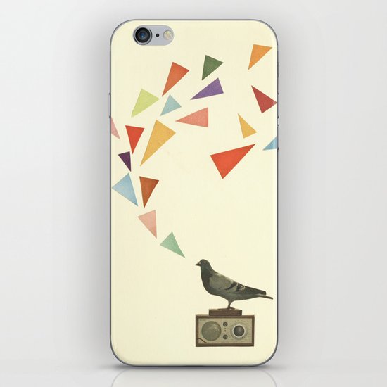 Pigeon Radio iPhone & iPod Skin