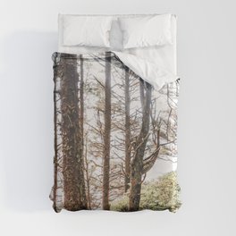 Forest and Fog | PNW | Travel Photography Duvet Cover