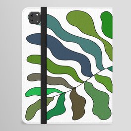 Green LEAF iPad Folio Case