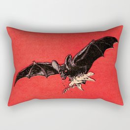 Der Vampir (The Vampire) by Arthur Krüger (1919) Rectangular Pillow