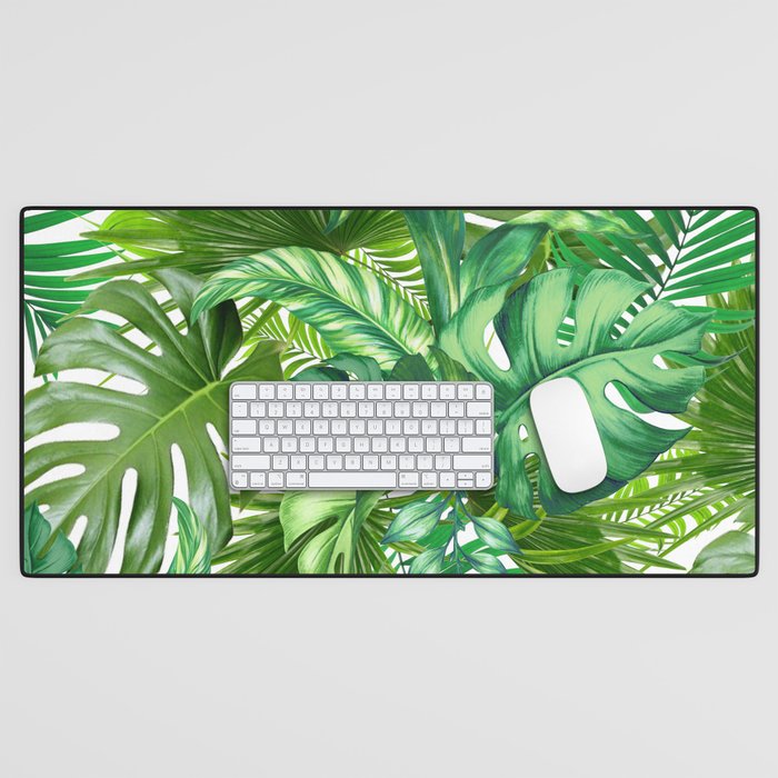 green tropic Desk Mat