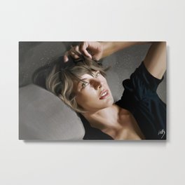 Milla Jovovich Metal Print | Digital, People, Painting, Movies & TV 