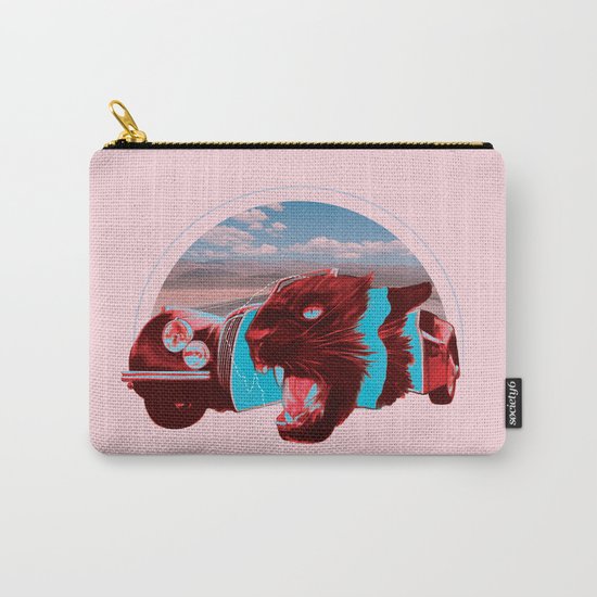 Jaguar Cross Section Carry-All Pouch