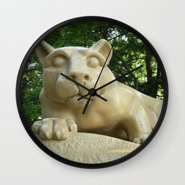 Nittany Lion Shrine Large Print Wall Clock
