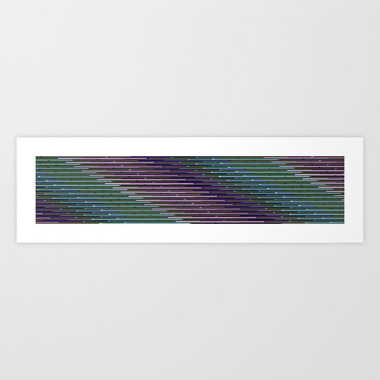 Static XXXIX Art Print