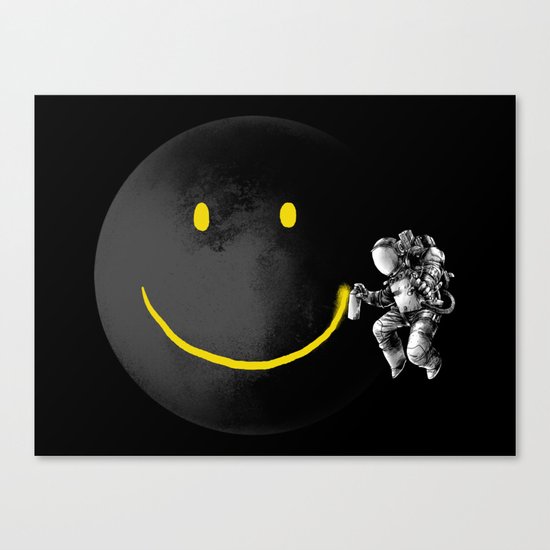 Make a Smile Canvas Print