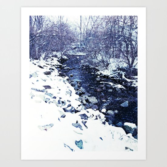 Let it Snow Art Print