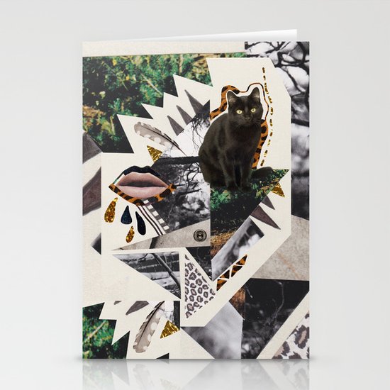 AYAHUASCA CAT Stationery Cards