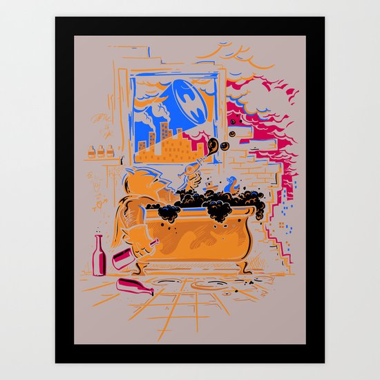 Midnight Crisis Art Print