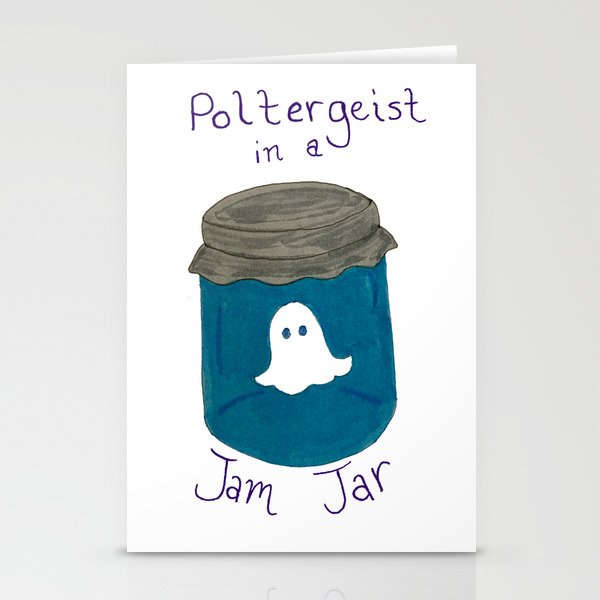 Poltergeist in a Jam Jar Stationery Cards