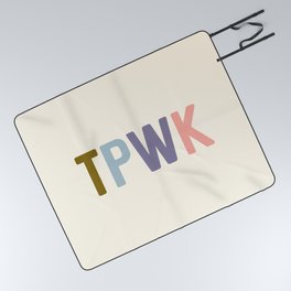 TPWK, Treat People With Kindness Picnic Blanket