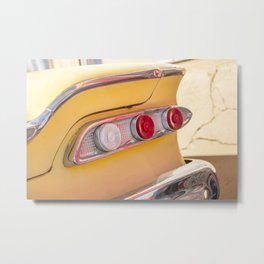 Tail Lights Metal Print | Edsel, Trunk, Boot, Car, Digital, Transport, Color, Photo, Vehicle, Bumper 