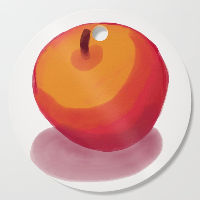 Apple painting Cutting Board