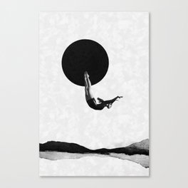 Taking the leap Canvas Print