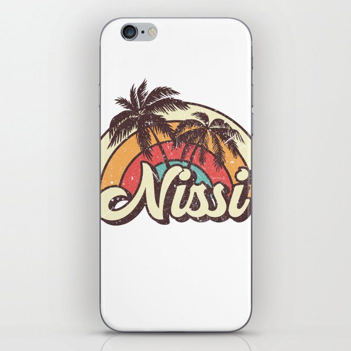 Nissi beach city iPhone Skin