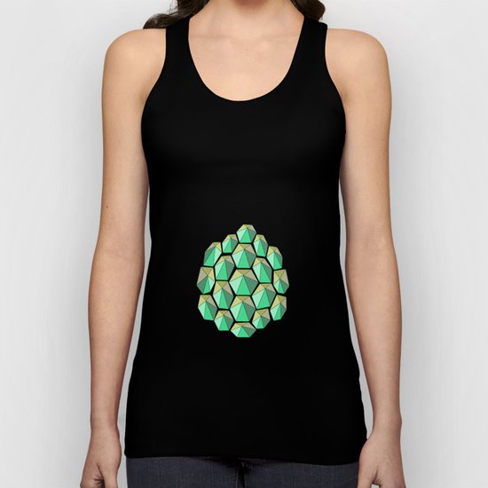 pineapple anatomy 4 Unisex Tank Top