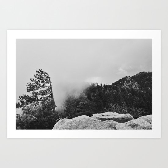 Canyon Fog Art Print