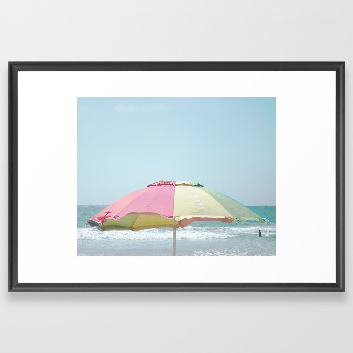 Just Beachy Framed Art Print