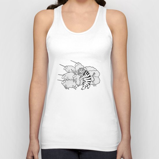 On why this variation of baby angora unicorns went extinct Unisex Tank Top