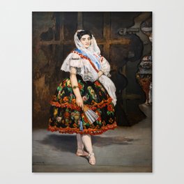 Edouard Manet - Lola de Valence Canvas Print