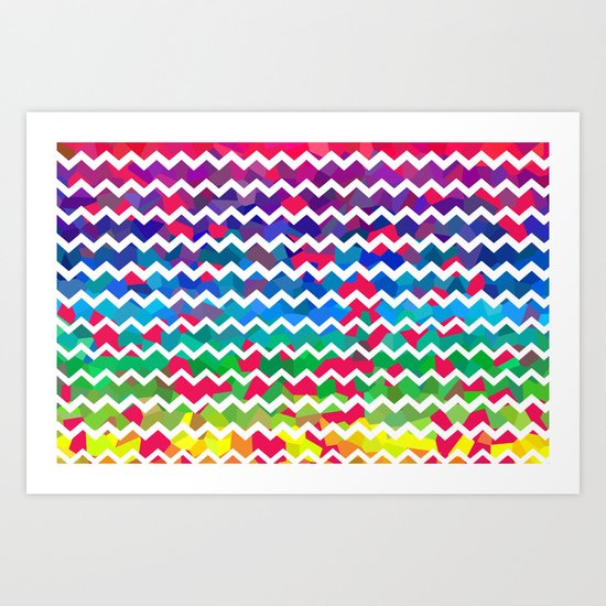 Mixed Colors Art Print