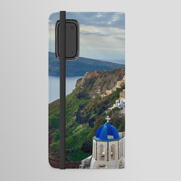 Santorini, Greece, Beach Hotel Android Wallet Case