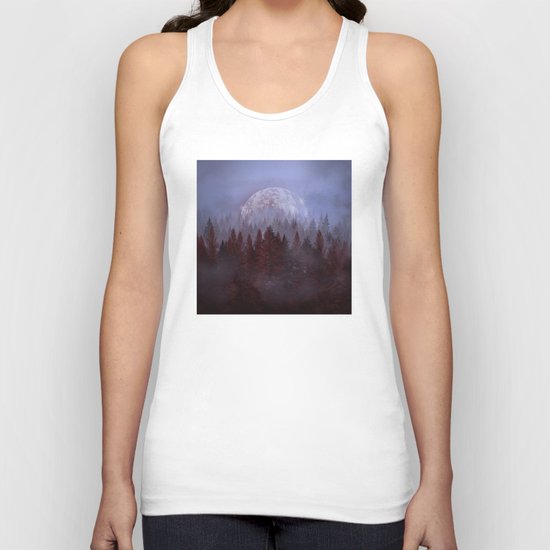 mystical forest Unisex Tank Top
