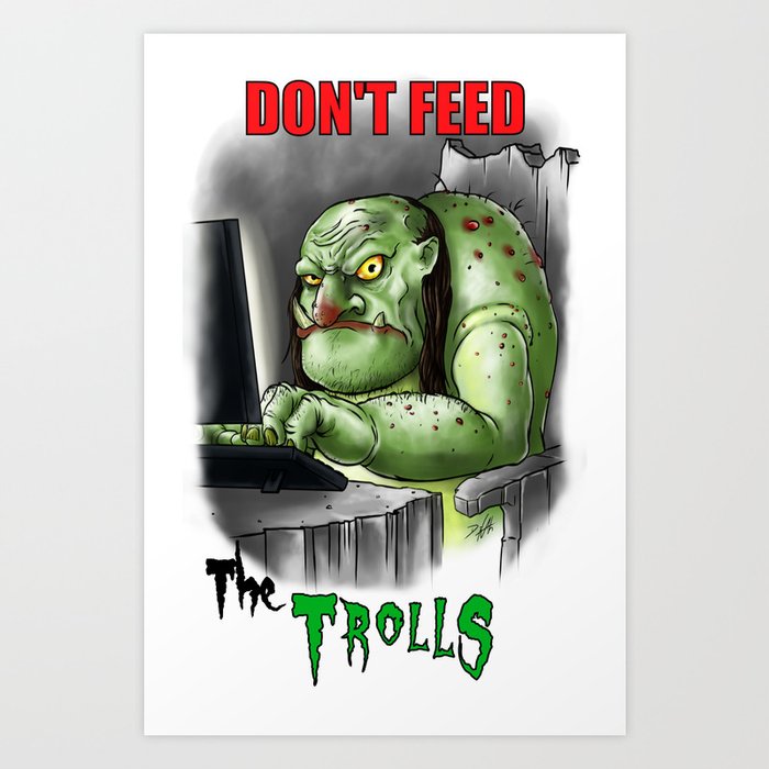 Don't Feed Trolls Royalty-Free Images, Stock Photos & Pictures