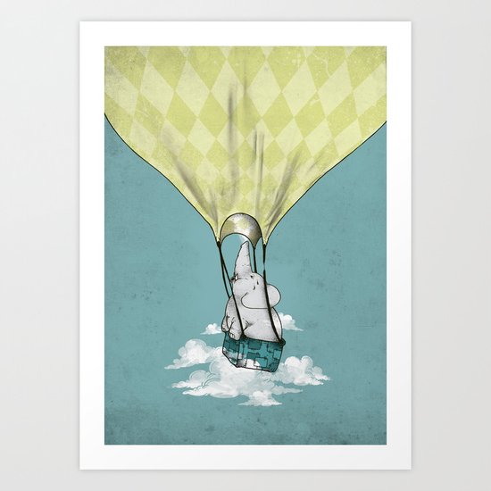 Airborne Art Print